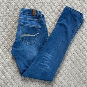 Kingsley Heath African Luxury Jeans Straight Leg Medium Wash Size 32